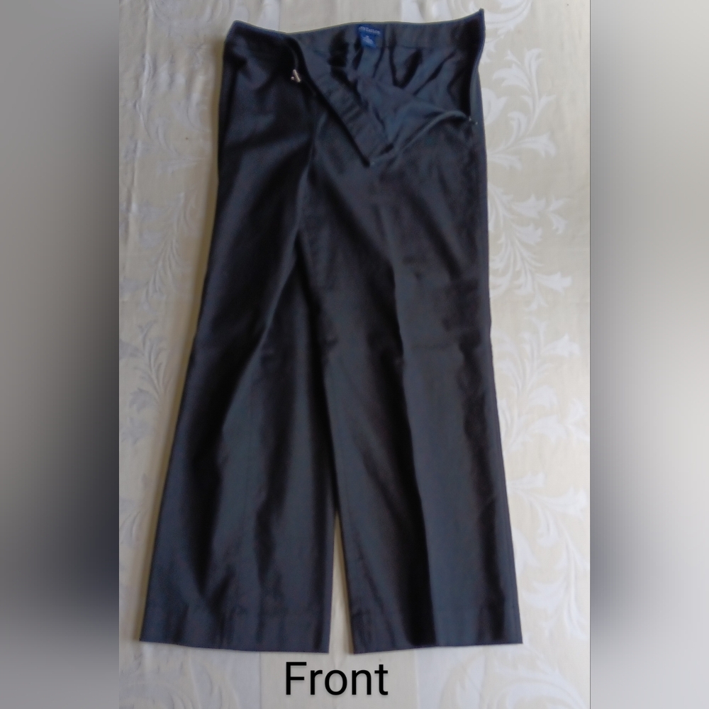 Ann Taylor Lined Black Dtess Slacks Size 10